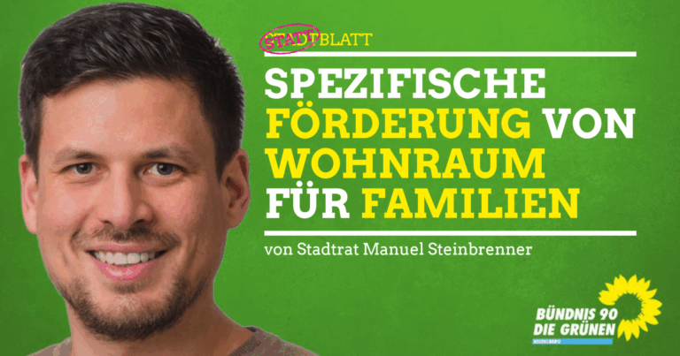 Förderung von Wohnraum für Familien