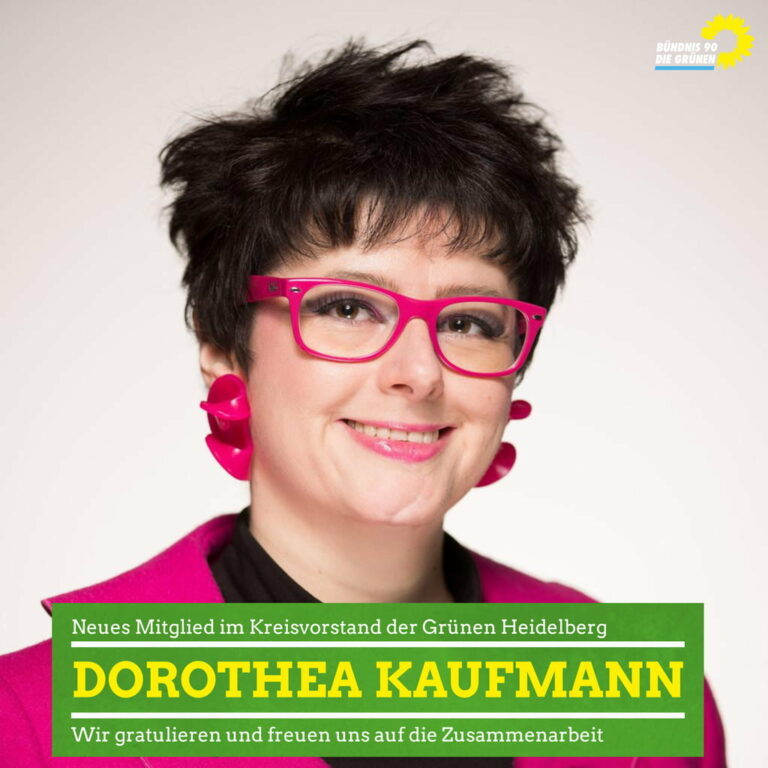 Heidelberger Grüne wählen neues Vorstandsmitglied