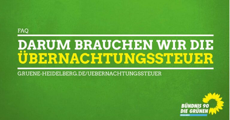 FAQ: Darum brauchen wir die Übernachtungssteuer