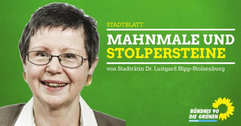Mahnmale und Stolpersteine