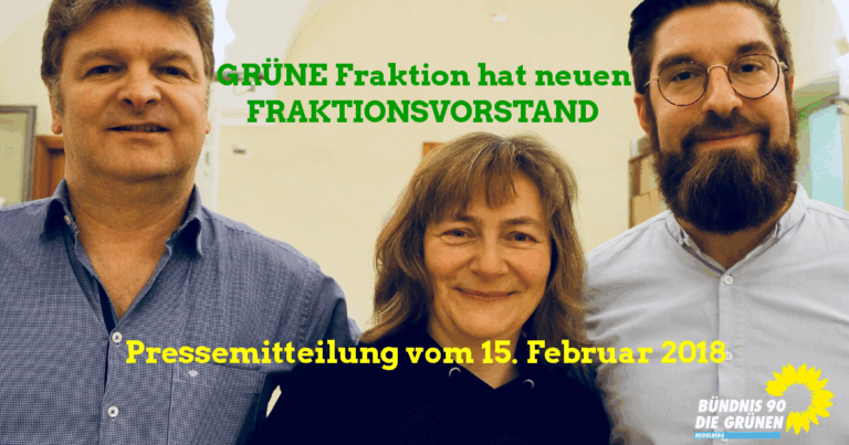 GRÜNE Fraktion wählt Vorstand