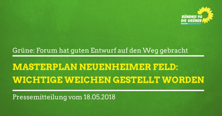 Masterplan INF: Wichtige Weichen gestellt worden