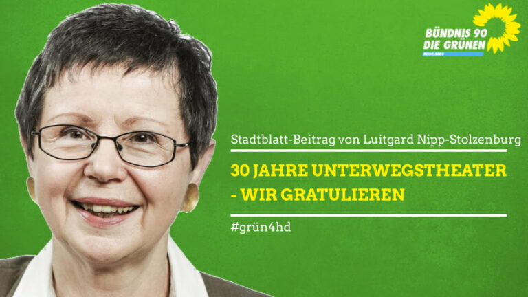 30 Jahre UnterwegsTheater – wir gratulieren