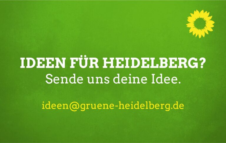 Grüne Karte für Grüne Ideen