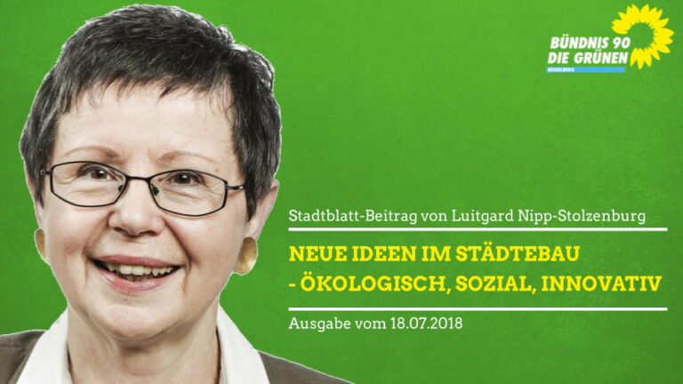 Neue Ideen im Städtebau – ökologisch, sozial, innovativ