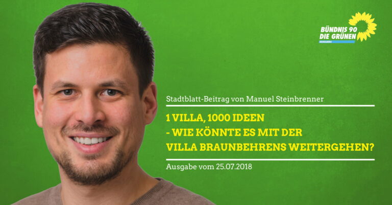 1 Villa, 1000 Ideen – wie könnte es mit der Villa Braunbehrens weitergehen?