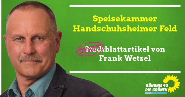 Das Handschuhsheimer Feld als Speisekammer Heidelbergs