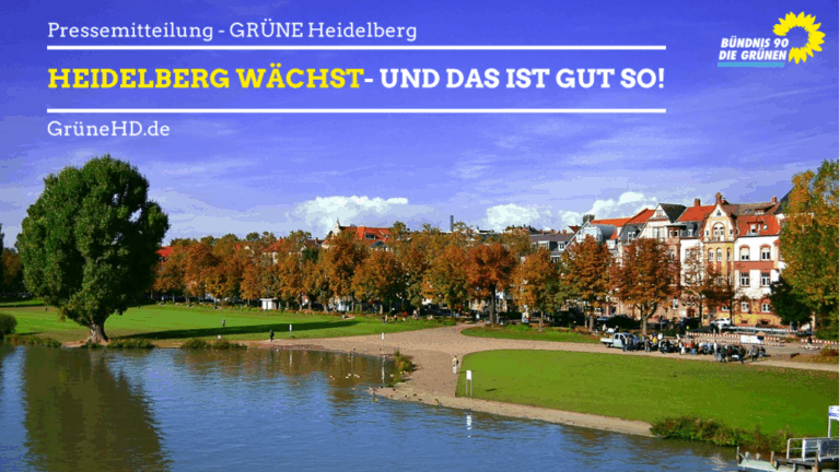 Heidelberg wächst – und das ist gut so!