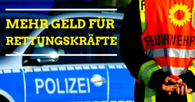 Koalition einigt sich auf mehr Geld für Rettungskräfte
