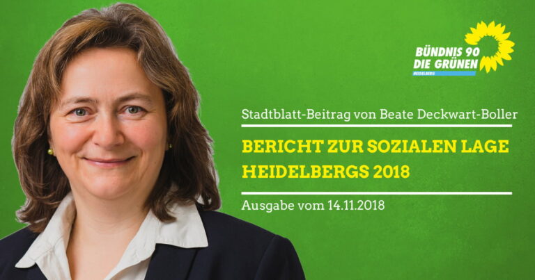 Bericht zur Sozialen Lage Heidelbergs 2018