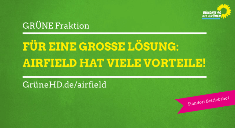 Für eine große Lösung: Airfield hat viele Vorteile