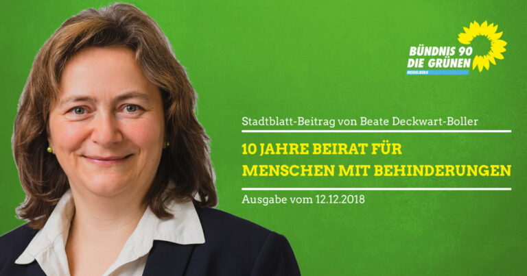 10 Jahre Beirat für Menschen mit Behinderungen
