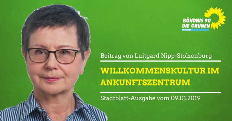 Willkommenskultur im Ankunftszentrum