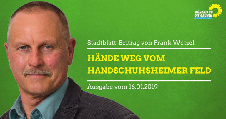 Hände weg vom Handschuhsheimer Feld