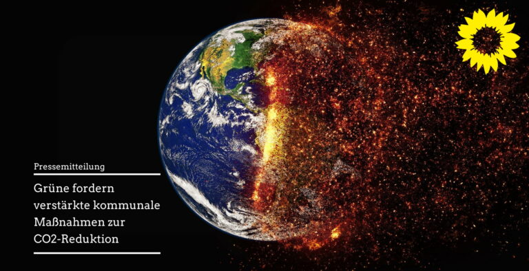 Grüne fordern verstärkte kommunale Maßnahmen zur CO2-Reduktion