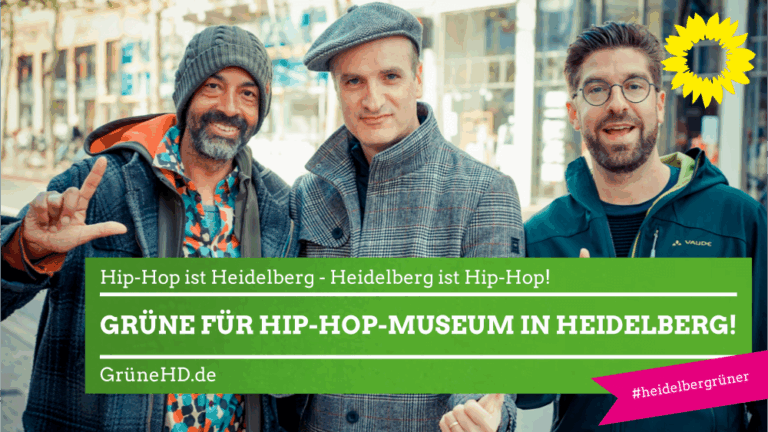 Grüne unterstützen Pläne für Hip-Hop-Museum: Die Zeit ist reif!