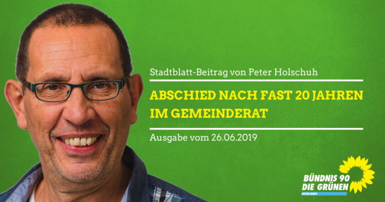 Abschied nach fast 20 Jahren im Gemeinderat