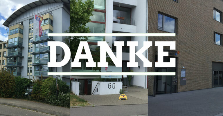 Danke, Heidelberger Altenpflege-Einrichtungen!