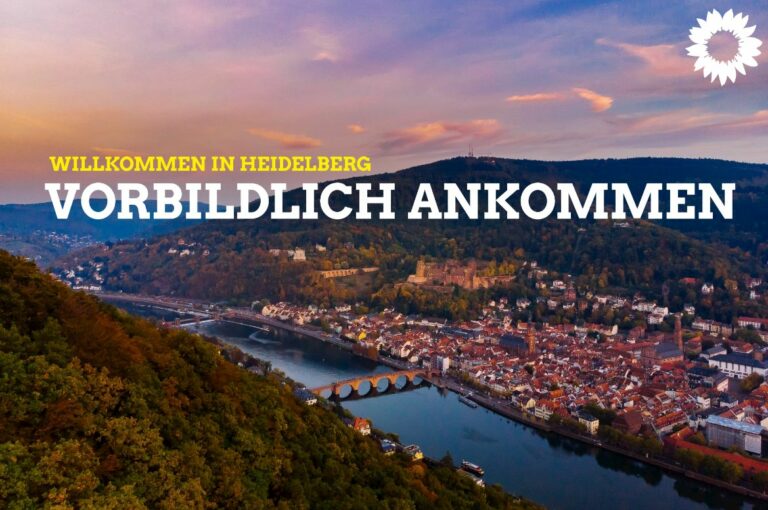 Ankunftszentrum in Heidelberg: Stadt geht miteinander!