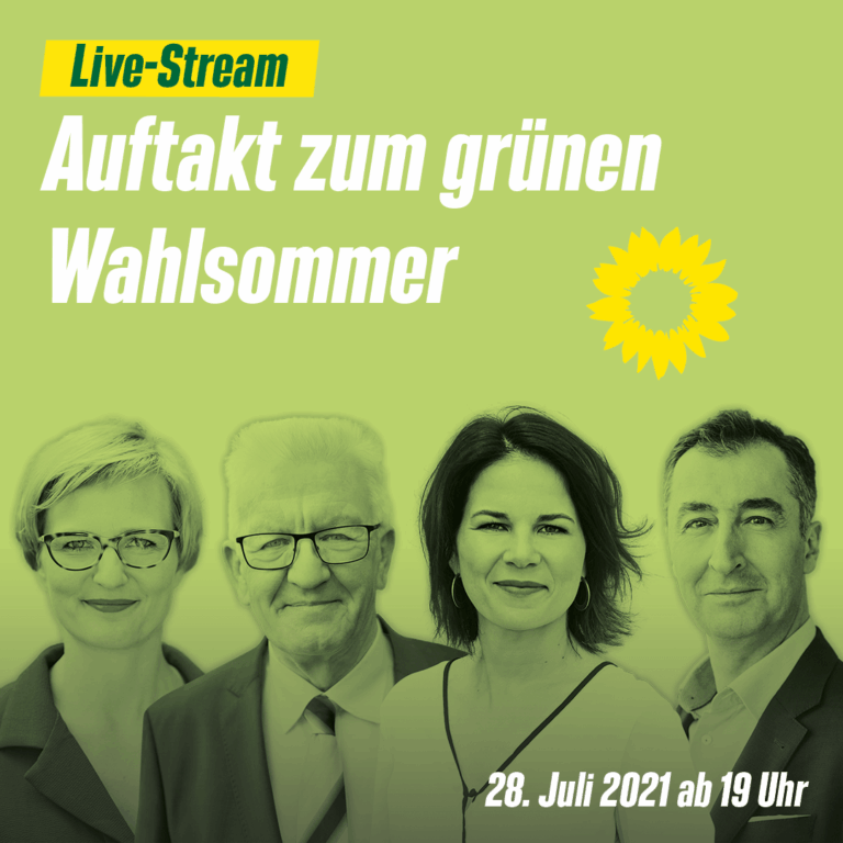 Livestream: Auftakt zum grünen Wahlsommer mit Annalena Baerbock