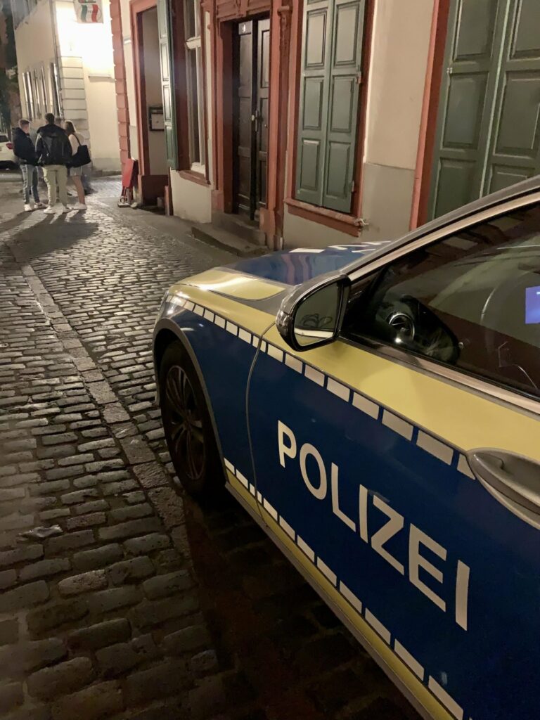 Auf Streife durch die Heidelberger Nacht