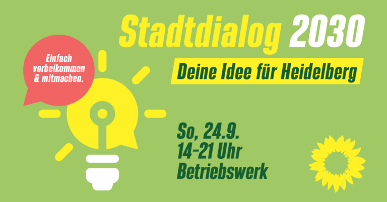 Stadtdialog 2030: Deine Idee für Heidelberg!