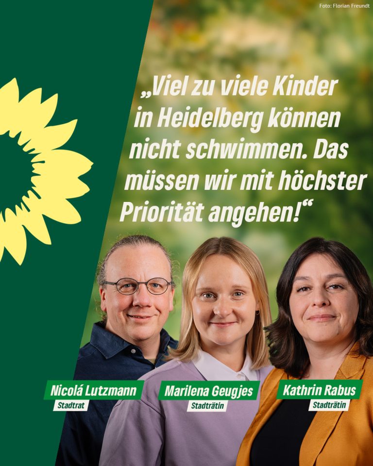 Mehr Wasserflächen zum Schwimmenlernen