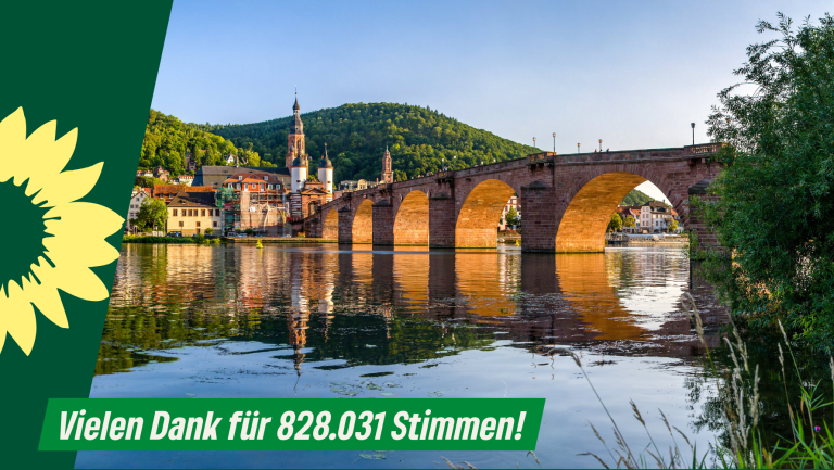Vielen Dank für 828.031 Stimmen! Grünen-Fraktion wieder stärkste Kraft