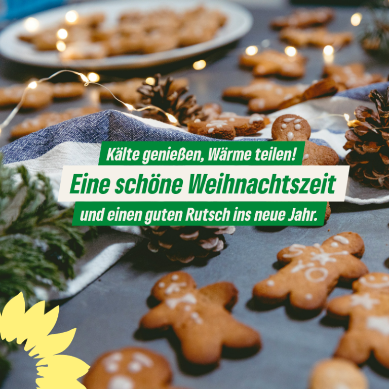 Schöne Weihnachten und einen guten Rutsch ins neue Jahr